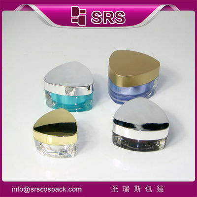 Купить треугольная форма новый стиль J080 10ml 15ml 30ml 50ml прозрачная пластиковая банка online manufacture