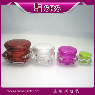Купить Shengruisi упаковка J060-5ml 15ml 30ml 50ml пластиковый крем акриловый бриллиантовый банка online manufacture