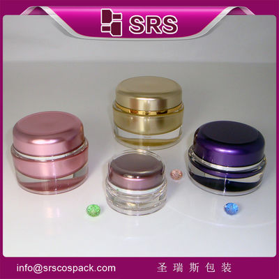 Купить Shengruisi упаковка J020-5ml 10ml 15ml 30ml 50ml 100ml 200ml пустой акриловой кремовой банке online manufacture