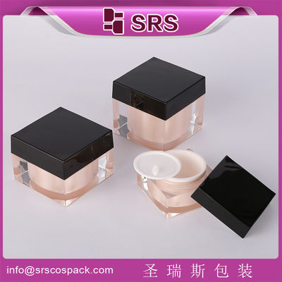 Купить Shengruisi упаковка J053-30g 50g 80g квадратная акриловая кремовая банка online manufacture