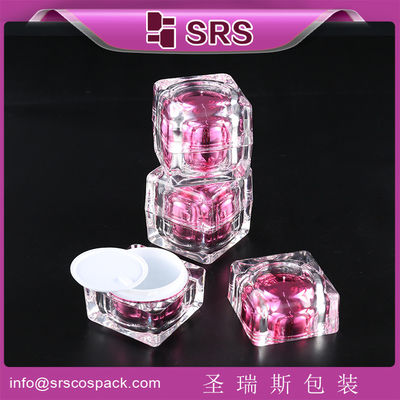 Купить высококачественная акриловая банка квадратной формы для поставщика крема online manufacture