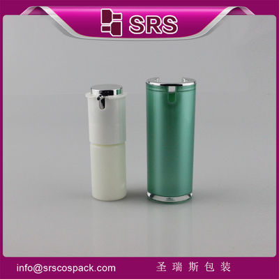 Купить A021 15ml 30ml 50ml краска зеленого цвета безвоздушная бутылка насоса,фабрикация бутылка крема online manufacture