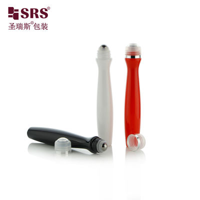 Купить SRS8447-15ML Пустой на заказ цвет Пластиковый роликовый стальной шар для глаз гель радианская форма уникальный дизайн PETG материал аппликатор online manufacture