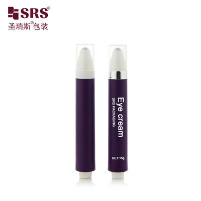Купить AY 10ML 15ML Пластиковая прессовая кнопка Дизайн безвоздушная роликовая массажная бутылка для увлажняющего геля для глаз online manufacture