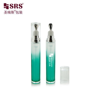 Купить LR001-15ML Высококачественный аппликатор геля для глаз для ухода за кожей Металлическая цинковая головка акриловая лосьонная бутылка контейнерная трубка online manufacture