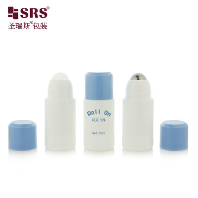 Купить RPPE 50ml 75ml Легкие пластиковые бутылки на роликах Заново заполняемый стиль для дезодоранта геля и путешествия online manufacture