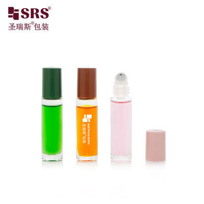 Купить BLPM-10ML Инъекционный индивидуальный цвет стекла Roll-On PP Cap Окрашенный роликовый стальной шариковый бутылка для волос Essence аромат online manufacture