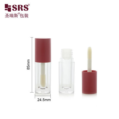 Купить G1139 Injection Color Screw Cap Transparent Plastic Lipgloss Tube Container Customization Cute Cylinder online manufacture