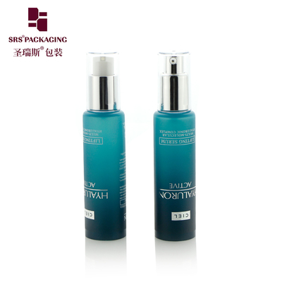 30ML 50ML Пустой PE Пластиковый Косметический Фундамент Жидкий насос Сжатые трубки