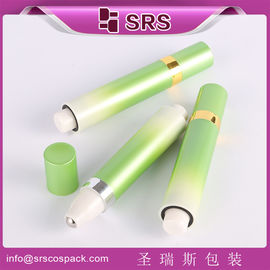 Shengruisi упаковка SY-10ml пластмассовый безвоздушный прессовый ролик на бутылке с металлическим шариком