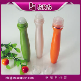 высококачественная бутылка SRS8447-15ml специальной формы с металлическим шаром для крема для глаз