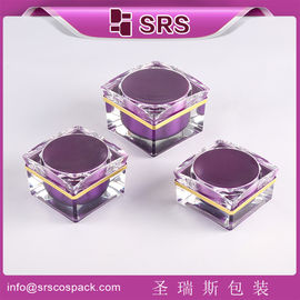 Shengruisi упаковка J052-15ml 30ml 50ml квадратная акриловая крем банка