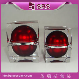 Shengruisi упаковка J059-30G 50G квадратная акриловая кремовая банка