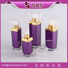 Shengruisi упаковка L052-30ml 50ml 80ml 120ml акриловый квадратный косметический лосьон бутылка