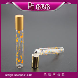 Shengruisi упаковка BLP-10ml стеклянный ролик на бутылке с блестящей крышкой