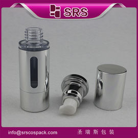 Металлизированное серебро A027 15ml 30m l50ml безвоздушный насос пластиковая бутылка