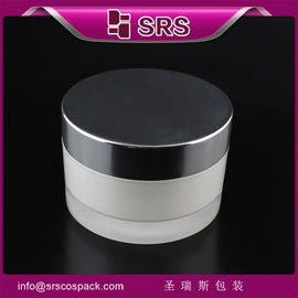 Luxury and high quality skin care cream jar,J023 поставщик акриловый круглый банка