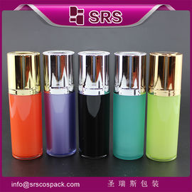 SRS Оптовая продажа 15ml 30ml 50ml пластиковый косметический акриловый лосьон для ухода за кожей