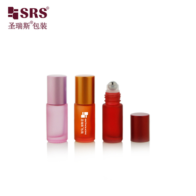 4ml 8ml 10ml Пустая косметическая упаковка Эфирные масла Стекло на роликах 5ml Roll On Flask