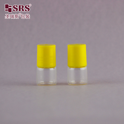 BLP-1ML портативный мини-образец пробы пустая прозрачная стеклянная бутылка