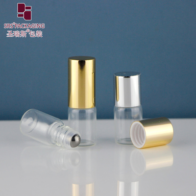 BLP-2ML Роллевые шарики упаковка Проездный размер Эфирное масло Прозрачное стекло на бутылке без утечки