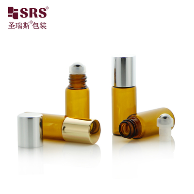 BLP-3ML Essential Oil Glass Roll-On Flask для парфюмерии без утечек