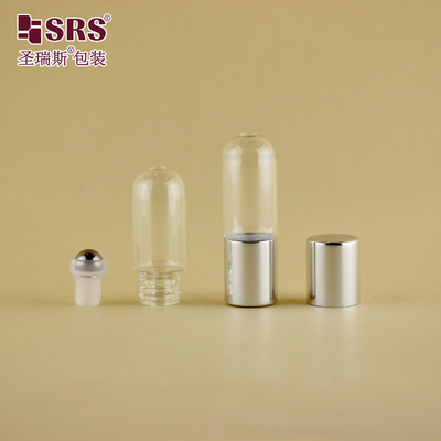 BLP-3ml Круглое стеклянное отверстие с нижней стороной на бутылке в индивидуальном цвете Pantone для ароматерапевтического масла без утечки