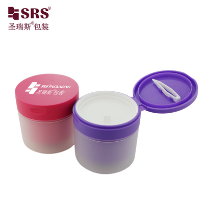 SRS1 120g 150g двойная стена PP PCR переработанный пластик для очистки лица