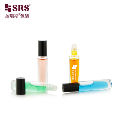 GB1-5ML Круглый высококачественный без утечки эфирный масляный ролик для применения бутылки с пластиковой крышкой