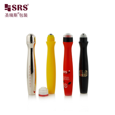 SRS8447-15ML Инъекция и дуновение Настройка цвета Глянцевая форма талии PETG Пластиковый рулон на бутылке