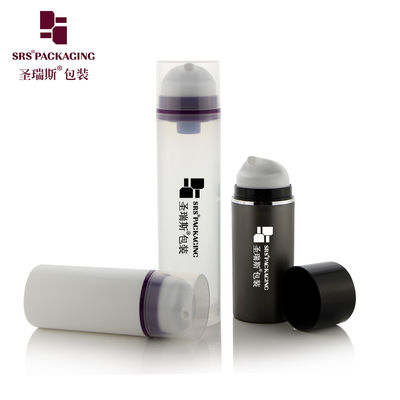 PA602 30ml 50ml 80ml 100ml 120ml 150ml 200ml PP натуральная прозрачная блестящая поверхность матовая завершенная доступная безвоздушная лосьонная бутылка без утечки