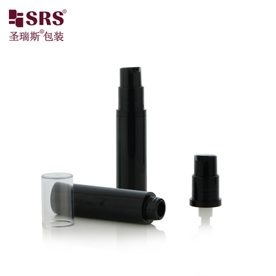 A003 5ml 10ml 12ml 15ml Мини карманный пластиковый круглый безвоздушный насос для лица сыворотка косметическая упаковка