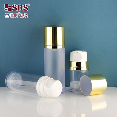 A0215 50ML 120ML 150ML Пустой пластиковый стильный долговечный вакуумный безвоздушный лосьон идеально подходит для внутреннего и наружного использования