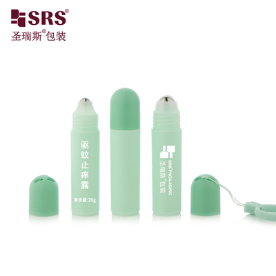 RPPF 20ml Инъекция на заказ цвет Маттный замороженный купольный колпак с леньярдом Круглый одностенный бутылка