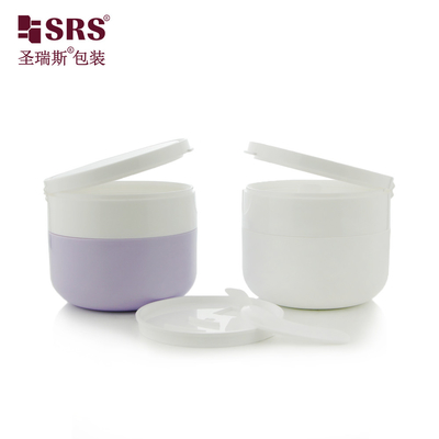 SRSOB Chic 100g Flip Cap Custom PP Container Поднимите свою линию по уходу за кожей с персонализированной упаковкой масок в банке