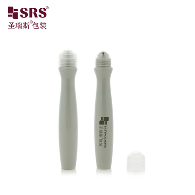SRS8447-15ML Настраивать пластиковый пустой ролик стальной шарик бутылка косметический глазный гель сыворотка упаковка аппликатор