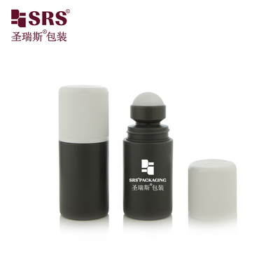 RPPC1-60ML Экологически чистый дезодорант на ролике на бутылке с двойной стенкой, детский сейф из переработанного ПП