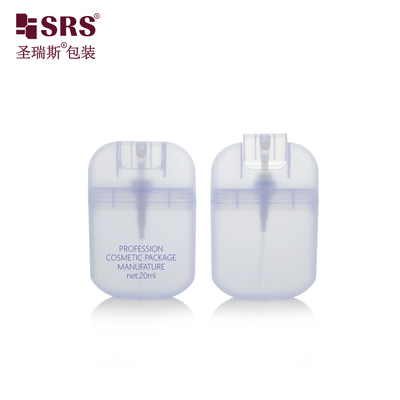 PWU006 Pocket-Sized PP Spray Bottles with Card Form Factor Bespoke Coloring 20-30ml Capacity