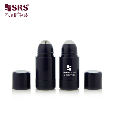 RPPE 50ml 75ml Инъекционный темно-синий глянцевый PP PCR Экологически чистый пластиковый рулон на дезодоранте гель Антиперспирантные бутылки