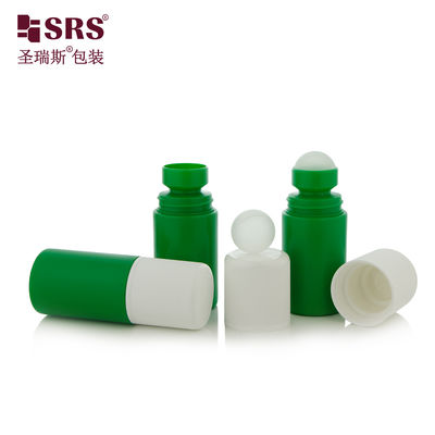RPPC1-60ML Противосъемный гель массажный роликовая бутылка печать логотип CRC без утечки зеленая упаковка