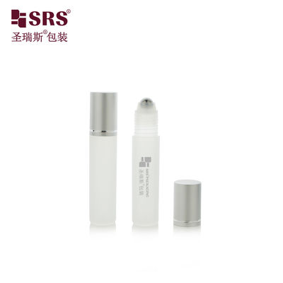 RPA-10ML Круглый Пустой PP Переработанный Инъекционный Цветной Роликовый Флакон для Эссенции для Волос с Массажным Стальным Шариком