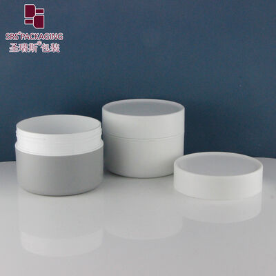Eco Friendly PP Cream Jar 200ml Thick Bottom For Cosmetic Skincare Product Packaging