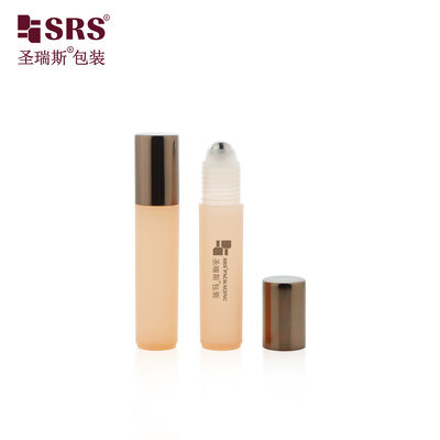 RPA-10ML Пустой матовый пластиковый рулон на портативной бутылке с сывороткой для глаз