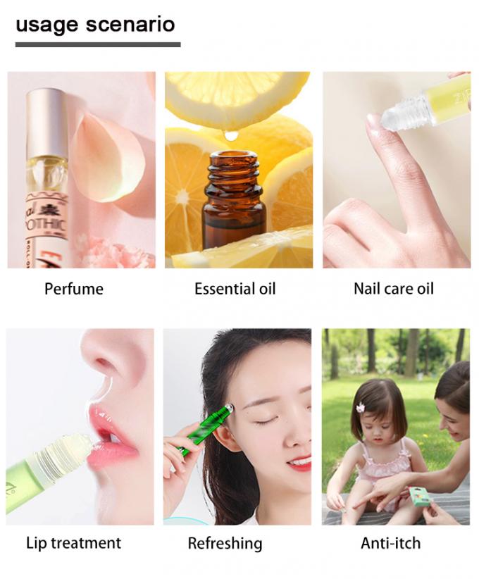 BLP-1ML Glass Roller Applicator цилиндрическая бутылка для шикарного и устойчивого хранения 6