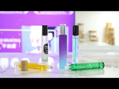 Гб квадратный красочный прозрачный парфюм без утечек толстая стеклянная бутылка с дном 10 мл