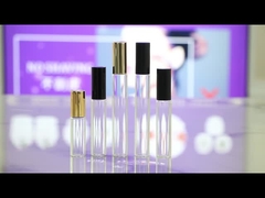 BLP17 15 мл 17 мм диаметром металлизированная розовое золото стеклянная бутылка с настоящим золотым шаром и алюминиевой крышкой.