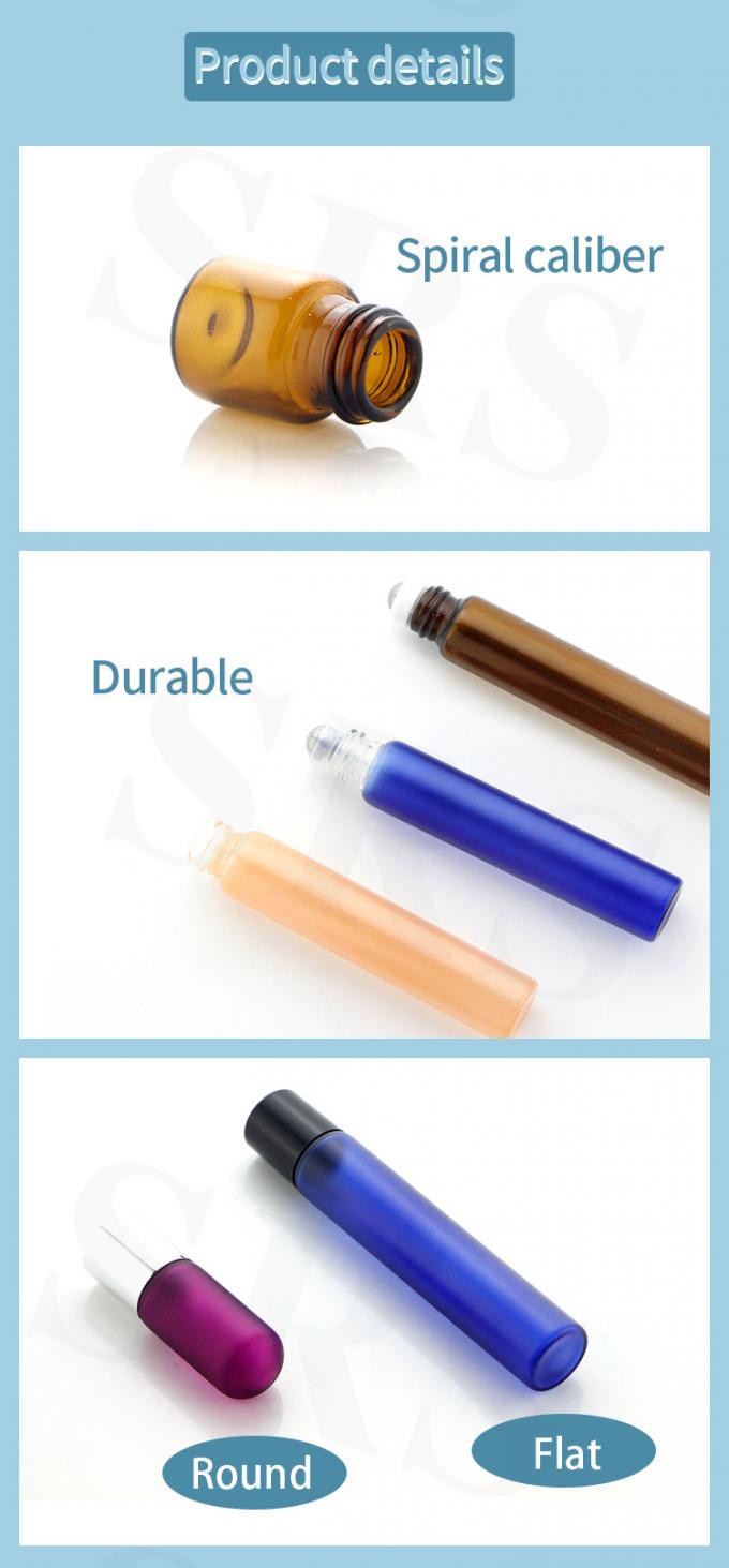 BLP-1ML Glass Roller Applicator цилиндрическая бутылка для шикарного и устойчивого хранения 0